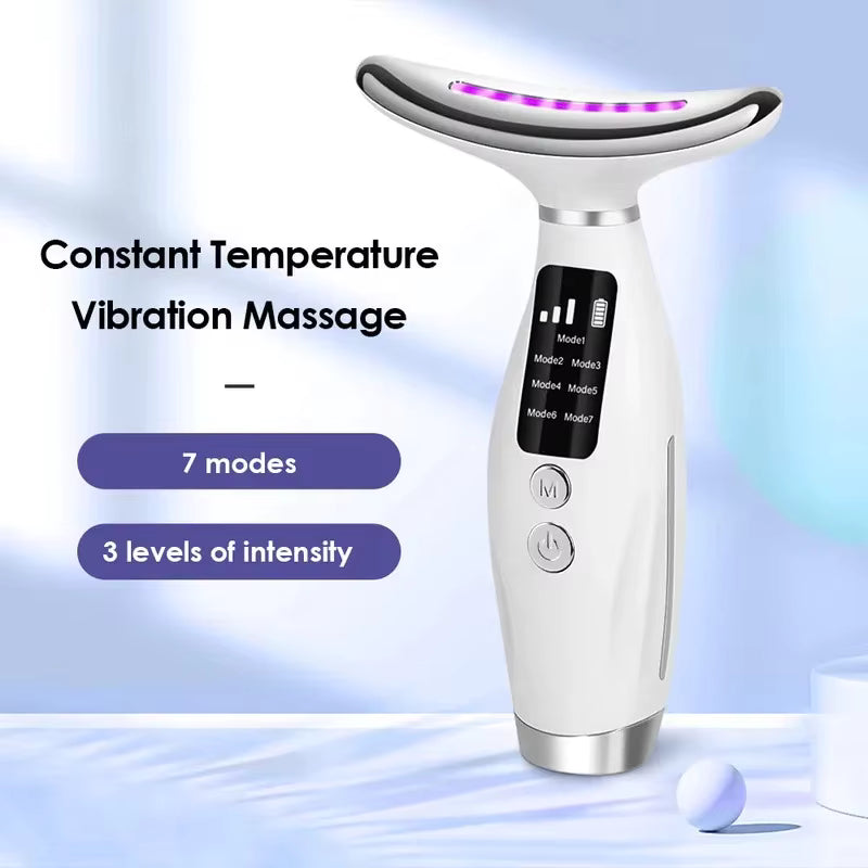 Masseur Visage & Cou , Anti-Âge par Luminothérapie 7