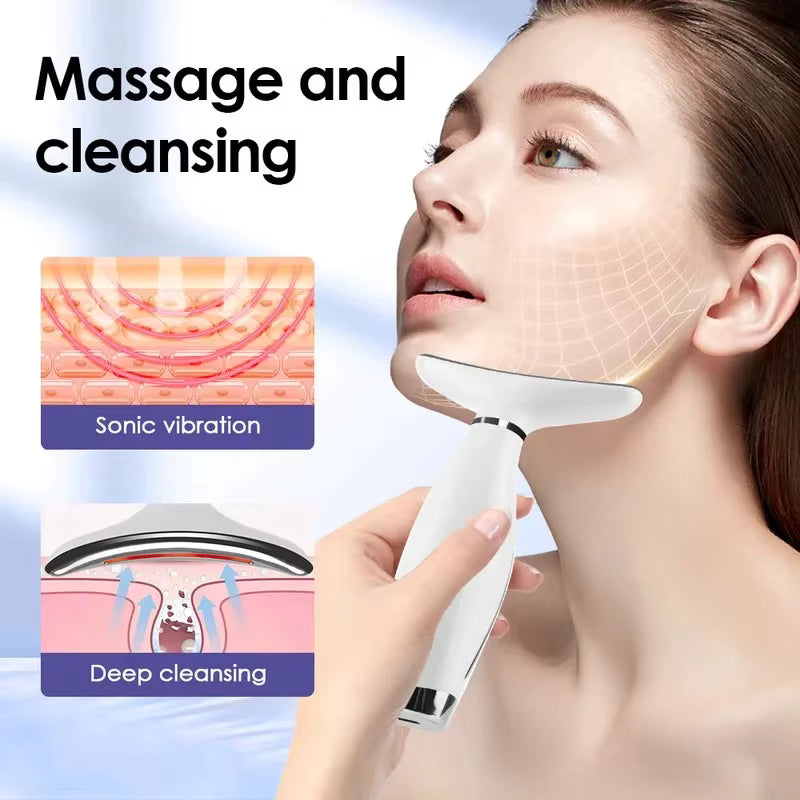Masseur Visage & Cou , Anti-Âge par Luminothérapie 7