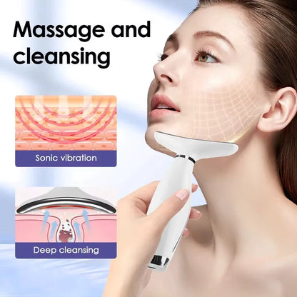 Masseur Visage & Cou , Anti-Âge par Luminothérapie 7
