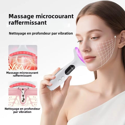 Masseur Visage & Cou , Anti-Âge par Luminothérapie 7