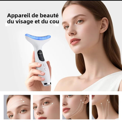 Masseur Visage & Cou , Anti-Âge par Luminothérapie 7