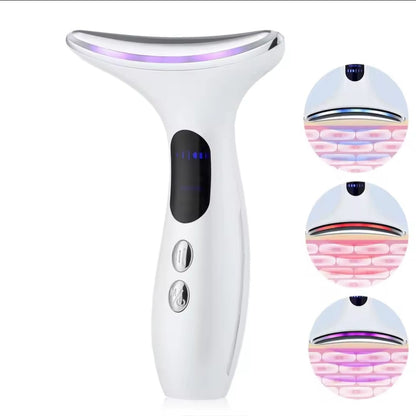 Masseur Visage & Cou , Anti-Âge par Luminothérapie 7