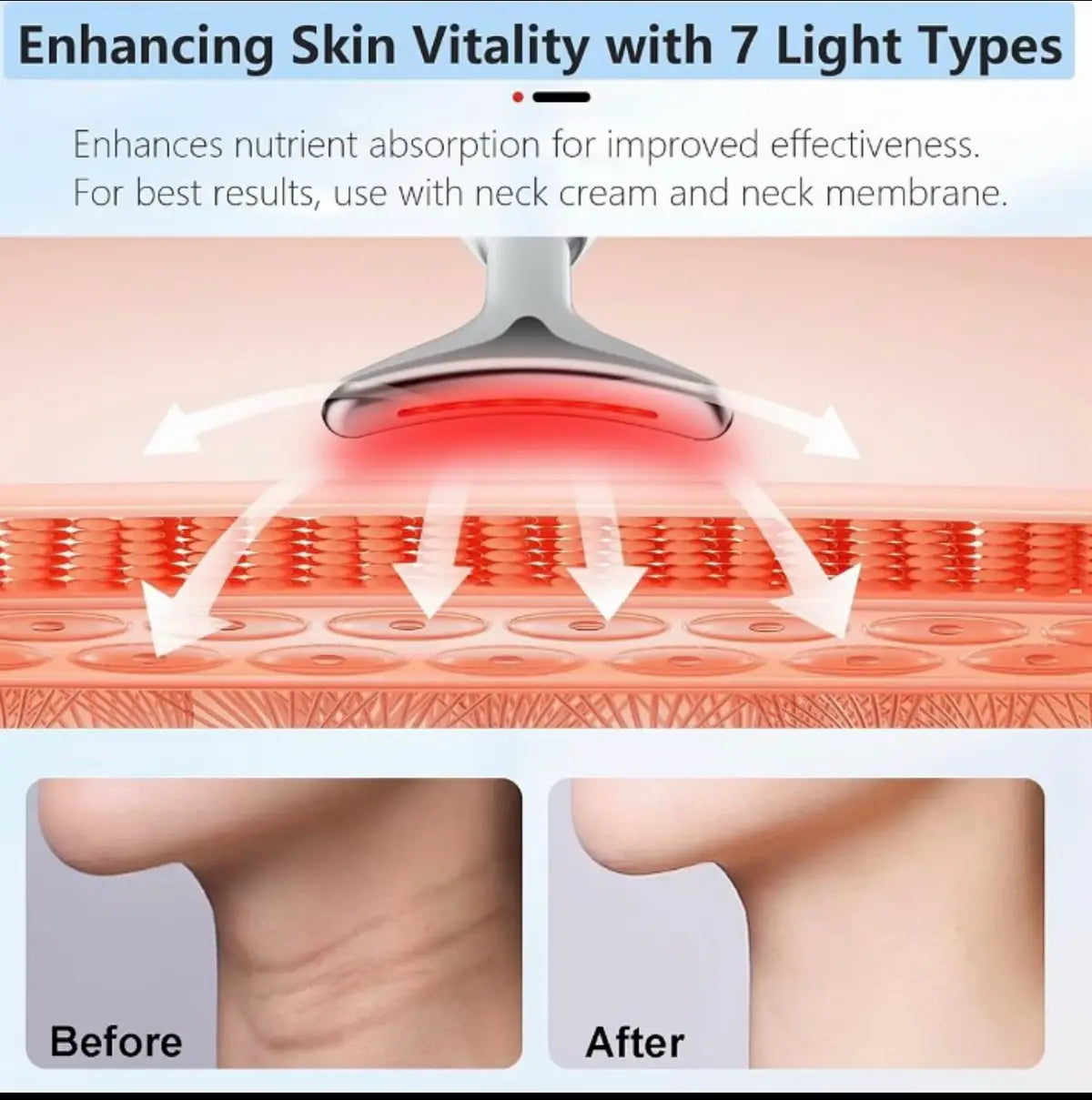 Le masseur facial multifonction qui combine chaleur, vibration et luminothérapie